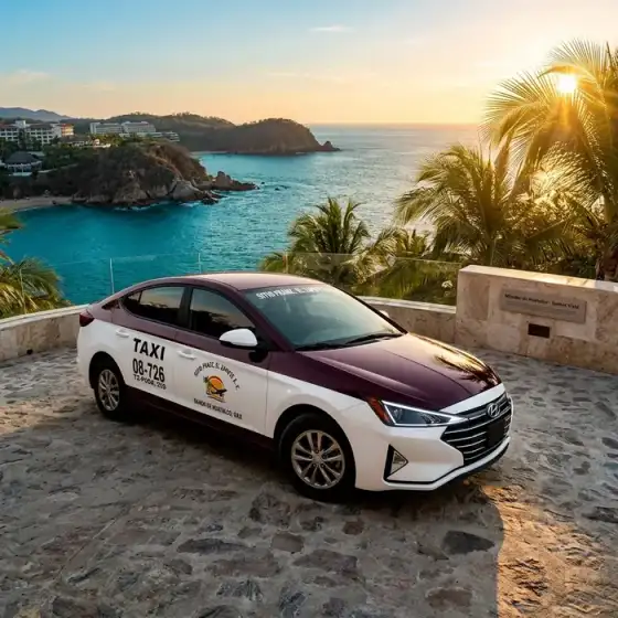 Hyundai Elantra Taxi Huatulco
