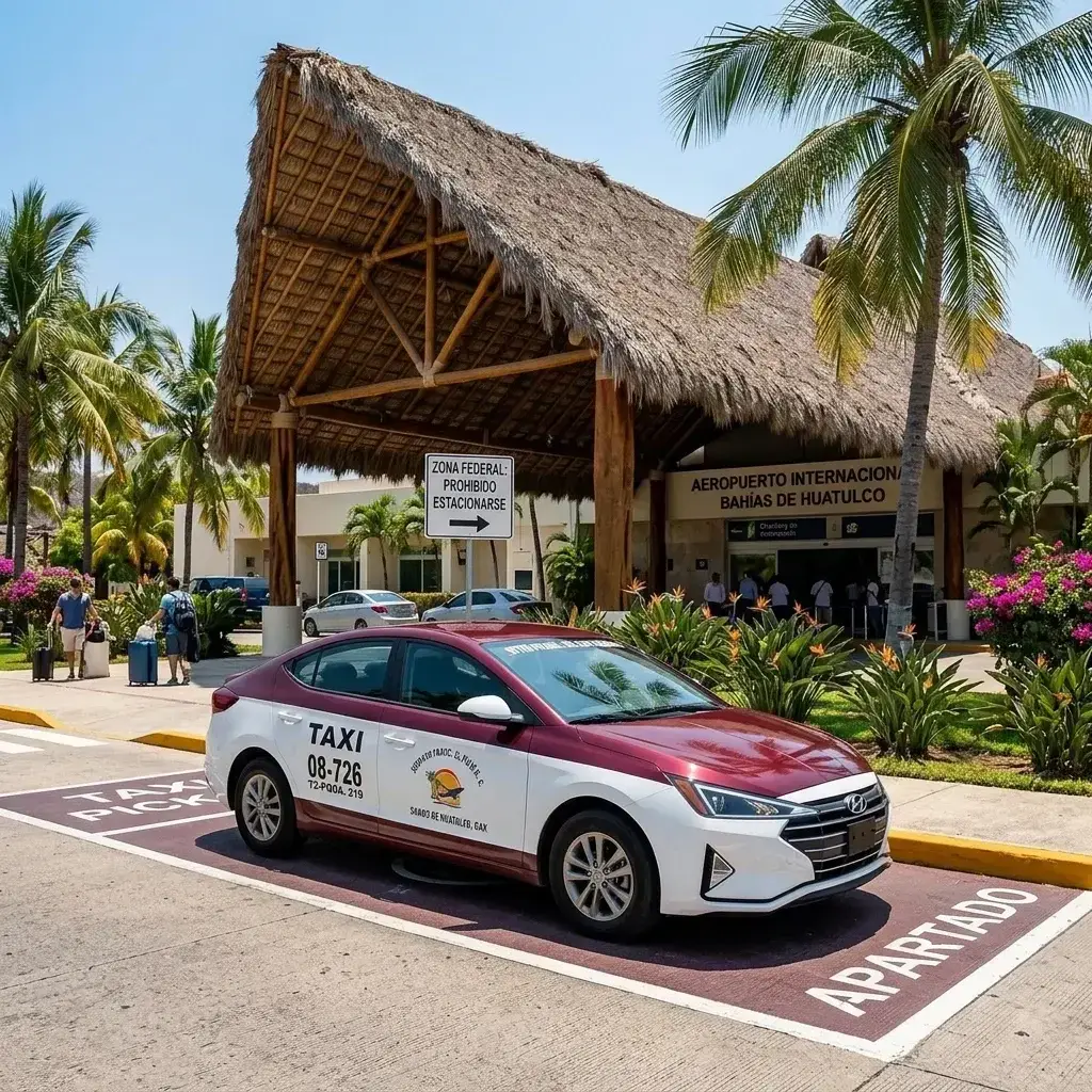 Taxis Inside vs. Outside Huatulco Airport: The Ultimate Savings & Safety Guide